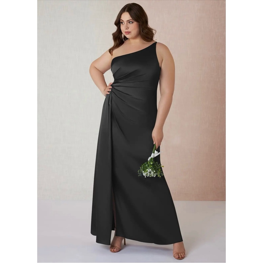 NBW Azazie Mika Bridesmaid Dress in Black